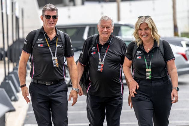 MIAMI, FLORIDA, UNITED STATES: Graeme Lowdon, Team Principle for the Cadillac F1 team during the 2026 Formula 1 Miami Grand Prix at the Miami International Autodrome in Miami, Florida, United States