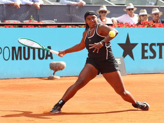 Alberto Simon Hailey Baptiste during his Semi Final match of the main draw of the Mutua Madrid Open de Tenis, played at the Caja Magica on April 30, 2026 in Madrid, Spain Copyright: xALBERTOxSIMONx AgenciaxLOFx