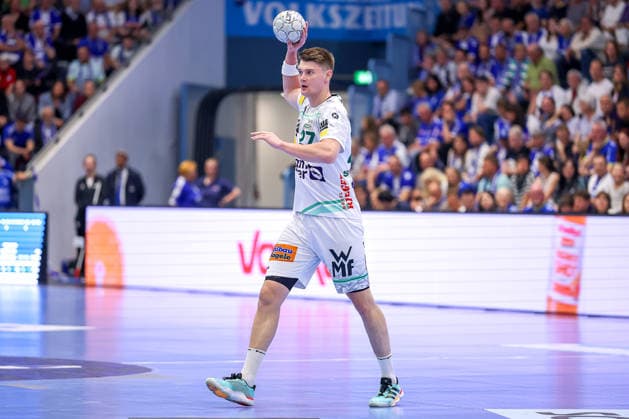30 04 2026, Handball, 1 HBL, VfL Gummersbach Frisch Auf Göppingen, Season 2025 2026 Men, Schwalbe Arena Oskar Sunnefeldt Frisch Auf Göppingen 27 North Rhine-Westphalia Germany
