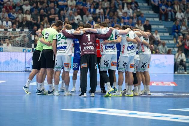Before the match, VfL Gummersbach vs Frisch Auf Goeppingen, Daikin Handball Bundesliga, Men , Matchday 30, 30 04 2026 Gummersbach NRW Germany Copyright: xkolbert-press MartinxWdziecznyx