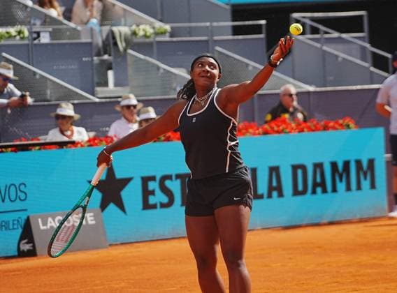TENNIS - MUTUA MADRID OPEN 2026 - 30 04 2026 Laurent Lairys MAXPPP - Halley Baptiste of USA during the Mutua Madrid Open 2026, ATP, Tennis Herren Masters 1000 and WTA, Tennis Damen 1000 on 30April 2026 at La Caja Magica in Madrid, Spain - Photo: Laurent Lairys MADRID SPAIN  Copyright: xMAXPPPxLaurentxLairysx LLR202604305037 LLR202604305037