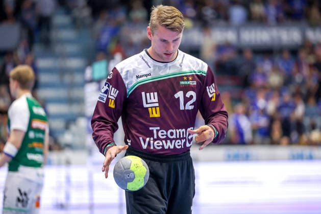 30 04 2026, Handball, 1 HBL, VfL Gummersbach Frisch Auf Göppingen, Season 2025 2026 Men, Schwalbe Arena Kristian Saeveras Frisch Auf Göppingen 12 North Rhine-Westphalia Germany