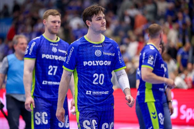 30 04 2026, Handball, 1 HBL, VfL Gummersbach Frisch Auf Göppingen, Season 2025 2026 Men, Schwalbe Arena Ludvig Hallbäck VfL Gummersbach 20 North Rhine-Westphalia Germany