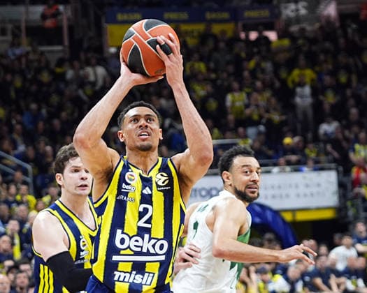 Fenerbahce Beko v Zalgiris - EuroLeague ISTANBUL, TURKIYE - APRIL 30: Wade Baldwin (2) of Fenerbahce Beko in action during the EuroLeague play-off second match between Fenerbahce Beko and Zalgiris at Ulker Sports and Event Hall in Istanbul, Turkiye on April 30, 2026. Esra Bilgin Anadolu Istanbul Turkey. Editorial use only. Please get in touch for any other usage.  Copyright: x2026xAnadoluxEsraxBilginx
