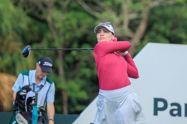 RIVIERA MAYA OPEN AT MAYAKOBA 2026 RIVIERA MAYA OPEN AT MAYAKOBA 2026 DAY 1 30042026 PLAYA DEL CARMEN, QUINTANA ROO Action photo of Ana Jimenez of Mexico, during day 1 of the Riviera Maya Open at Mayakoba 2026 at El Camaleon Golf Club in Playa del Carmen, Mexico Action photo of Ana Jimenez of Mexico, during day 1 of the Riviera Maya Open at Mayakoba 2026 held at El Camaleon Golf Club in Playa del Carmen, Mexico Photo by IMAGENSHOP AGENCIA FOTOGRAFICA PLAYA DEL CARMEN QUINTANA ROO MEXICO Copyright: xMIKIOxWATANABEx