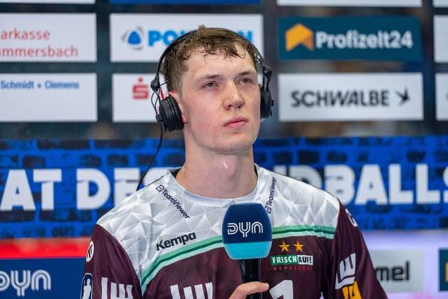 Julian Buchele, Goalkeeper, Frisch Auf Goeppingen 1 , VfL Gummersbach vs Frisch Auf Goeppingen, Daikin Handball Bundesliga, Men , Matchday 30, 30 04 2026 Gummersbach NRW Germany Copyright: xkolbert-press MartinxWdziecznyx
