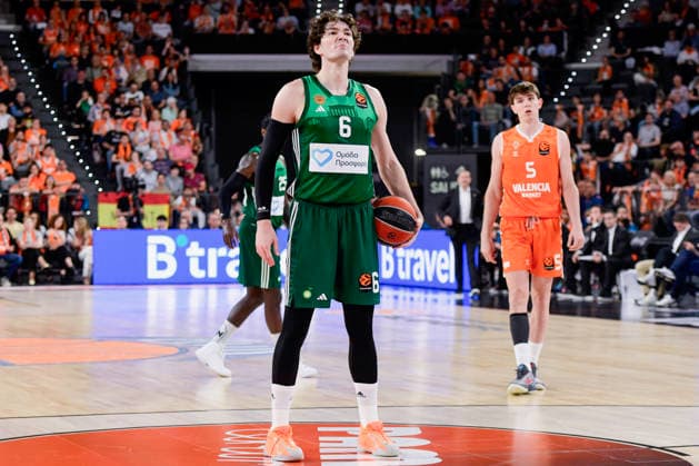 ESP Valencia Basket v Panathinaikos AKTOR Athens PlayOff Euroleague Cedi Osman of Panathinaikos during the Euroleague match, playoff Game 2, between Valencia Basket and Panathinaikos AKTOR Athens played at Roig Arena Stadium on April 30, 2026 in Valencia Spain Valencia Spain Spain Basketball Copyright: xPacoxMGEstudix xAgenciaxLOFx
