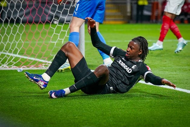 Portugal Football Europa League 2025 2026, semi-final Sporting Braga vs SC Freiburg Estadio Municipal de Braga POR Johan Manzambi SC Freiburg, 44 Copyright: xJOERANxSTEINSIEKx