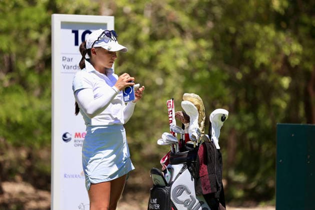 RIVIERA MAYA OPEN AT MAYAKOBA 2026 RIVIERA MAYA OPEN AT MAYAKOBA 2026 DAY 1 30042026 PLAYA DEL CARMEN, QUINTANA ROO Action photo of Aline Krauter of Germany, during day 1 of the Riviera Maya Open at Mayakoba 2026 at El Camaleon Golf Club in Playa del Carmen, Mexico Action photo of Aline Krauter of Germany, during day 1 of the Riviera Maya Open at Mayakoba 2026 held at El Camaleon Golf Club in Playa del Carmen, Mexico Photo by IMAGENSHOP AGENCIA FOTOGRAFICA PLAYA DEL CARMEN QUINTANA ROO MEXICO Copyright: xISABELAxQUIROZx