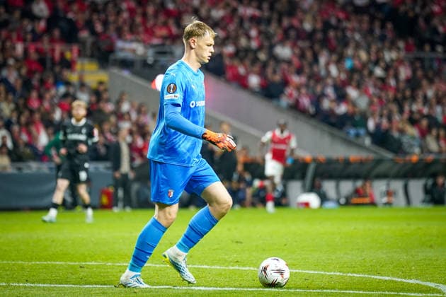 Portugal Football Europa League 2025 2026, semi-final Sporting Braga vs SC Freiburg Estadio Municipal de Braga POR Lukas Hornicek SC Braga, 1 Copyright: xJOERANxSTEINSIEKx