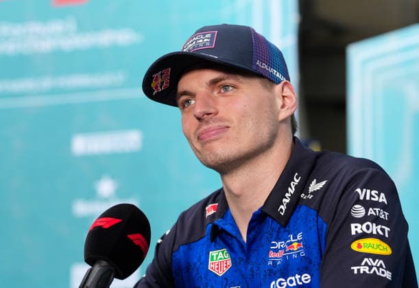 Max Verstappen Oracle Red Bull Racing, Netherlands, 03 USA, Formula 1 World Championship, Miami Grand Prix, Miami International Autodrome, Miami Gardens, Media Day, 2026 season, 30 04 2026 USA, Formula 1 World Championship, Miami Grand Prix, Miami International Autodrome, Miami Gardens, Media Day, 2026 season, 30 04 2026 Miami Gardens Copyright: xEibner-Pressefoto ScottxColemanx EP_SCN