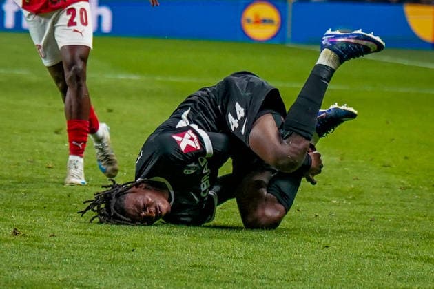 Portugal Football Europa League 2025 2026, semi-final Sporting Braga vs SC Freiburg Estadio Municipal de Braga POR Johan Manzambi SC Freiburg, 44 Copyright: xJOERANxSTEINSIEKx