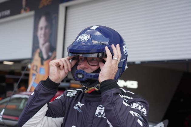 30 04 2026, Miami International Autodrome, Miami, Formula 1 Crypto com Miami Grand Prix 2026 ,in the picture Safety Car driver Bernd Mayländer gets ready for his race in the Mercedes AMG GT Black Series Photo by Hasan Bratic DeFodi Images