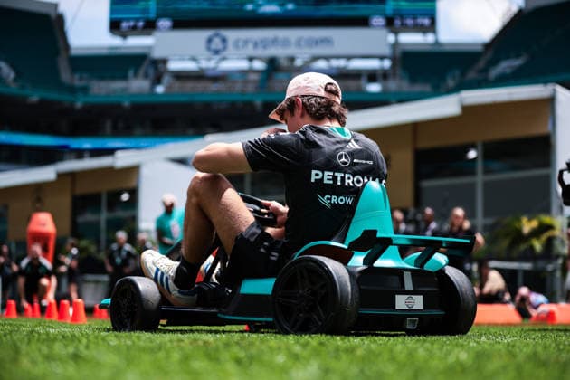 F1 - MIAMI GRAND PRIX 2026 KIMI ANTONELLI Andrea (ita), Mercedes AMG F1 Team W16, portrait during the Formula 1 Miami Grand Prix 2026, 4th round of the 2026 Formula One World Championship, WM, Weltmeisterschaft from May 1 to 3, 2026 on the Miami International Autodrome, in Miami Gardens, USA - Miami GardensUnited States  Copyright: xEricxAlonsox