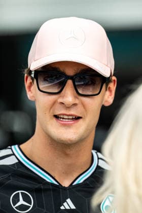 F1 - MIAMI GRAND PRIX 2026 RUSSELL George (gbr), Mercedes AMG F1 Team W17, portrait during the Formula 1 Miami Grand Prix 2026, 4th round of the 2026 Formula One World Championship, WM, Weltmeisterschaft from May 1 to 3, 2026 on the Miami International Autodrome, in Miami Gardens, USA - Miami GardensUnited States  Copyright: xALBERTOxVIMERCATIx