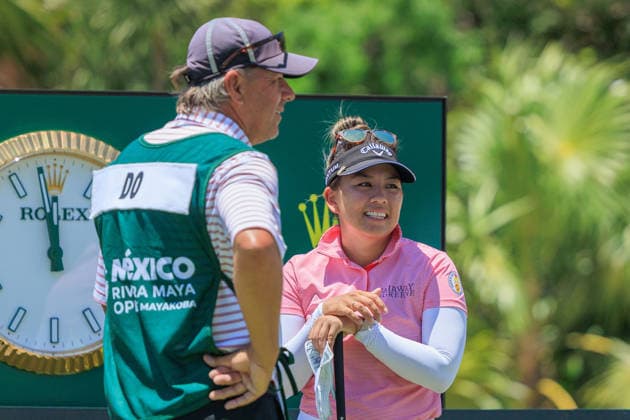RIVIERA MAYA OPEN AT MAYAKOBA 2026 RIVIERA MAYA OPEN AT MAYAKOBA 2026 DAY 1 30042026 PLAYA DEL CARMEN, QUINTANA ROO Action photo of Briana Do of the USA, during day 1 of the Riviera Maya Open at Mayakoba 2026 at El Camaleon Golf Club in Playa del Carmen, Mexico Action photo of Briana Do of the USA, during day 1 of the Riviera Maya Open at Mayakoba 2026 held at El Camaleon Golf Club in Playa del Carmen, Mexico Photo by IMAGENSHOP AGENCIA FOTOGRAFICA PLAYA DEL CARMEN QUINTANA ROO MEXICO Copyright: xMIKIOxWATANABEx