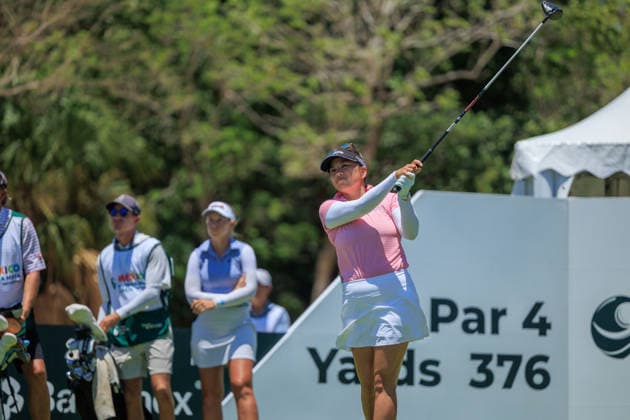 RIVIERA MAYA OPEN AT MAYAKOBA 2026 RIVIERA MAYA OPEN AT MAYAKOBA 2026 DAY 1 30042026 PLAYA DEL CARMEN, QUINTANA ROO Action photo of Briana Do of the USA, during day 1 of the Riviera Maya Open at Mayakoba 2026 at El Camaleon Golf Club in Playa del Carmen, Mexico Action photo of Briana Do of the USA, during day 1 of the Riviera Maya Open at Mayakoba 2026 held at El Camaleon Golf Club in Playa del Carmen, Mexico Photo by IMAGENSHOP AGENCIA FOTOGRAFICA PLAYA DEL CARMEN QUINTANA ROO MEXICO Copyright: xMIKIOxWATANABEx