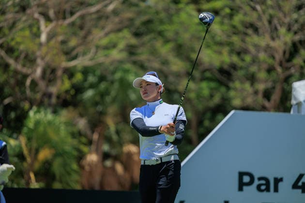 RIVIERA MAYA OPEN AT MAYAKOBA 2026 RIVIERA MAYA OPEN AT MAYAKOBA 2026 DAY 1 30042026 PLAYA DEL CARMEN, QUINTANA ROO Action photo of Erika Hara of Japan, during day 1 of the Riviera Maya Open at Mayakoba 2026 at El Camaleon Golf Club in Playa del Carmen, Mexico Action photo of Erika Hara of Japan, during day 1 of the Riviera Maya Open at Mayakoba 2026 held at El Camaleon Golf Club in Playa del Carmen, Mexico Photo by IMAGENSHOP AGENCIA FOTOGRAFICA PLAYA DEL CARMEN QUINTANA ROO MEXICO Copyright: xMIKIOxWATANABEx