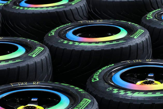 Formula 1 Crypto.com Miami Grand Prix 2026 Intermediate Tyres during Formula 1 Crypto.com Miami Grand Prix 2026. on April 30., 2026 in Miami, United States Of America Zsombor Toth Miami Miami International Autodrome Florida United States Of America