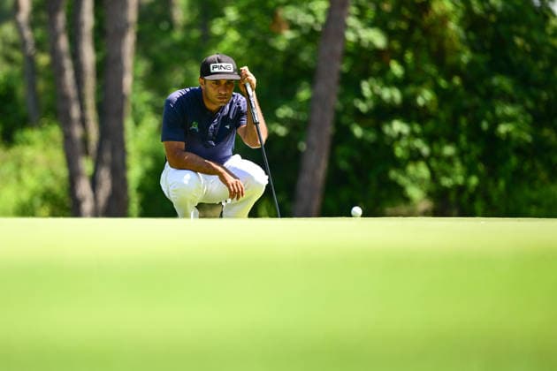 Turkish Airlines Open 2026 in Antalya ANTALYA, TURKIYE - MAY 1: Ibrahim Tarik Aslan from Turkiye competes in the Turkish Airlines Open 2026 Golf Tournament at the Regnum National Golf Club in Antalya, Turkiye on May 1, 2026. Orhan Cicek Anadolu Antalya Turkey. Editorial use only. Please get in touch for any other usage.  Copyright: x2026xAnadoluxOrhanxCicekx