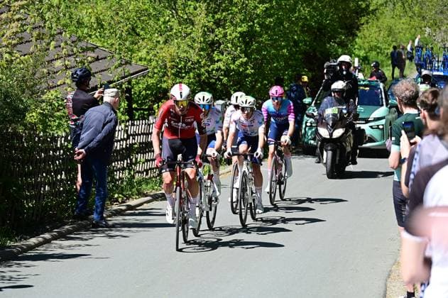 01 05,2026 xkhx Echborn Frankfurt am Main , Radrennen Radklassiker Eschborn Frankfurt Burgweg in Schmitten Niederreifenberg The breakaway riders JONAS RUTSCH, SAMUEL LEROUX, THOMAS GACHIGNARD, AIVARAS MIKUTIS