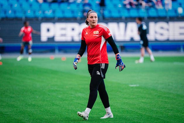Google Pixel Womens Bundesliga Hamburger SV vs 1 FC Union Berlin, 01 05 2026 Nadine Katja Böhi 1 FC Union Berlin, 28 Soccer, Google Pixel Womens Bundesliga, 24 Matchday Hamburger SV vs 1 FC Union Berlin on 01 05 2026 at Volksparkstadion, Hamburg DFB REGULATIONS PROHIBIT ANY USE OF PHOTOGRAPHS AS IMAGE SEQUENCES AND OR QUASI VIDEO Copyright: xBEAUTIFULxSPORTS Tonhäuserx