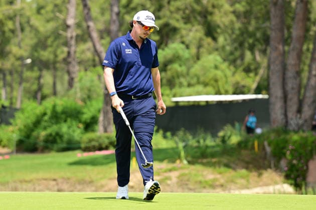 Turkish Airlines Open 2026 in Antalya ANTALYA, TURKIYE - MAY 1: Ewen Ferguson from Scotland competes in the Turkish Airlines Open 2026 Golf Tournament at the Regnum National Golf Club in Antalya, Turkiye on May 1, 2026. Orhan Cicek Anadolu Antalya Turkey. Editorial use only. Please get in touch for any other usage.  Copyright: x2026xAnadoluxOrhanxCicekx