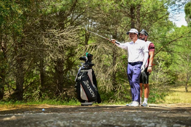Turkish Airlines Open 2026 in Antalya ANTALYA, TURKIYE - MAY 1: Alejandro Del Rey from Spain competes in the Turkish Airlines Open 2026 Golf Tournament at the Regnum National Golf Club in Antalya, Turkiye on May 1, 2026. Orhan Cicek Anadolu Antalya Turkey. Editorial use only. Please get in touch for any other usage.  Copyright: x2026xAnadoluxOrhanxCicekx