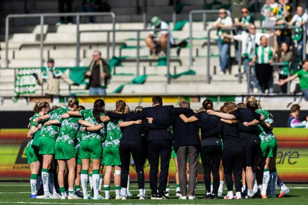 260501 Hammmarby ahead of the UEFA Women s Europa Cup final between Häcken and Hammarby on May 1, 2026 in Göteborg Photo Michael Erichsen BILDBYRAN COP 89 DS0574 fotboll football soccer fotball europa cup häcken hammarby uefa womens europa cup dam bbeng  Copyright: MICHAELxERICHSEN BB260501MI011