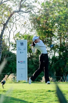 RIVIERA MAYA OPEN AT MAYAKOBA 2026 RIVIERA MAYA OPEN AT MAYAKOBA 2026 ROUND 2 01052026 PLAYA DEL CARMEN, QUINTANA ROO Action photo of Sung Hyun Park of South Korea, during round 2 of the Riviera Maya Open at Mayakoba 2026 at El Camaleon Golf Club in Playa del Carmen, Mexico Action photo of Sung Hyun Park of South Korea, during round 2 of the Riviera Maya Open at Mayakoba 2026 held at El Camaleon Golf Club in Playa del Carmen, Mexico Photo by IMAGENSHOP AGENCIA FOTOGRAFICA PLAYA DEL CARMEN QUINTANA ROO MEXICO Copyright: xMIKIOxWATANABEx