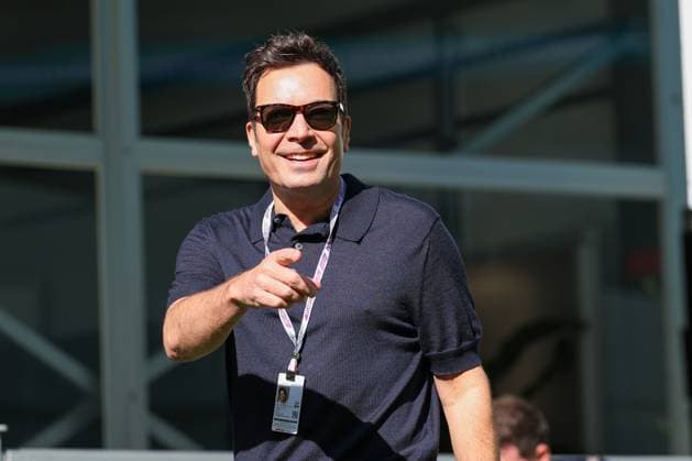 American comedian and presenter, Jimmy Fallon, Grand Prix of Miami, Motorsport, Men, Formula 1, Free Practice, 01 05 2026 Miami Florida USA Copyright: xkolbert-press ChristianxKolbertx