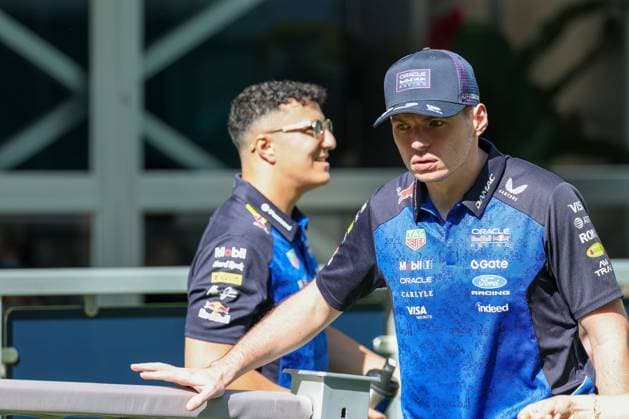 Max Verstappen Oracle Red Bull Racing 3 , Grand Prix of Miami, Motorsport, Men, Formula 1, Free Practice, 01 05 2026 Miami Florida USA Copyright: xkolbert-press ChristianxKolbertx