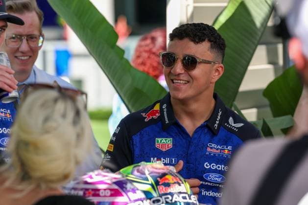 Isack Hadjar Oracle Red Bull Racing 6 , Grand Prix of Miami, Motorsport, Men, Formula 1, Free Practice, 01 05 2026 Miami Florida USA Copyright: xkolbert-press ChristianxKolbertx