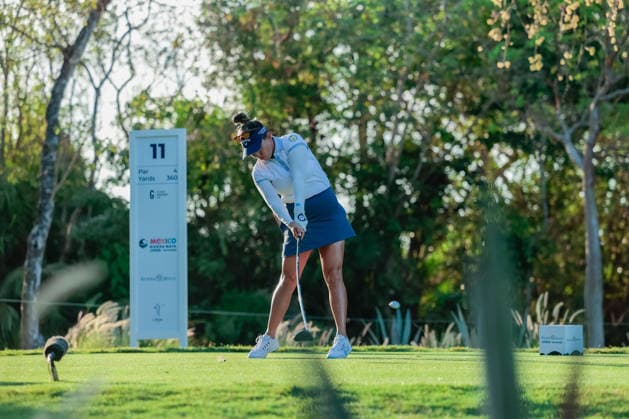 RIVIERA MAYA OPEN AT MAYAKOBA 2026 RIVIERA MAYA OPEN AT MAYAKOBA 2026 ROUND 2 01052026 PLAYA DEL CARMEN, QUINTANA ROO Action photo of Briana Do of the USA during round 2 of the Riviera Maya Open at Mayakoba 2026 at El Camaleon Golf Club in Playa del Carmen, Mexico Action photo of Briana Do of the USA during round 2 of the Riviera Maya Open at Mayakoba 2026 held at El Camaleon Golf Club in Playa del Carmen, Mexico Photo by IMAGENSHOP AGENCIA FOTOGRAFICA PLAYA DEL CARMEN QUINTANA ROO MEXICO Copyright: xMIKIOxWATANABEx