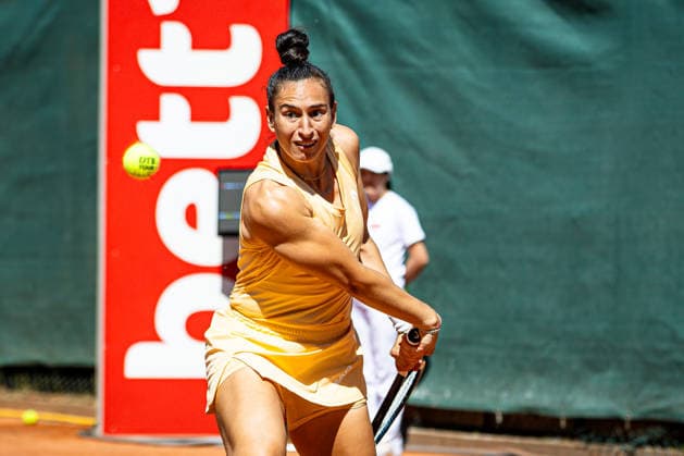 Bandecchi, Susan SUI TEC Waldau Stuttgart , 1 Bundesliga Damen LTTC Rot Weiß vs TEC Waldau Stuttgart, Berlin, LTTC Rot Weiß , 01 05 2026, Copyright: xClaudioxGärtnerx