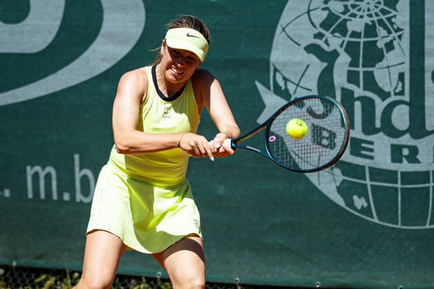 Fruhvirtova, Linda CZE TEC Waldau Stuttgart , 1 Bundesliga Damen LTTC Rot Weiß vs TEC Waldau Stuttgart, Berlin, LTTC Rot Weiß , 01 05 2026, Copyright: xClaudioxGärtnerx