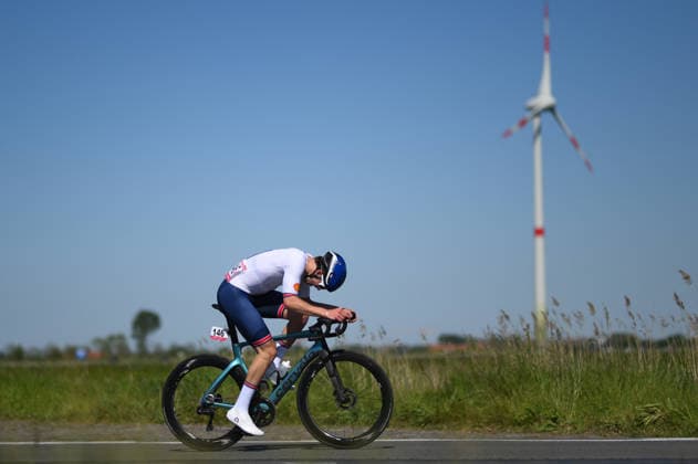 UCI Para Cycling Road World Cup: Round 2 Picture by Mathew Wells SWpix.com - 01 05 2026 - Cycling - UCI Para Cycling Road World Cup: Round 2 - Gistel, West Flanders, Belgium - Men C3 Road Race - Jacob Smith (Great Britain) Copyright: x xSWpix.comx(t axPhotographyxHubxLtd)xMathewxWells SWpix.comx SWP-3030-13706