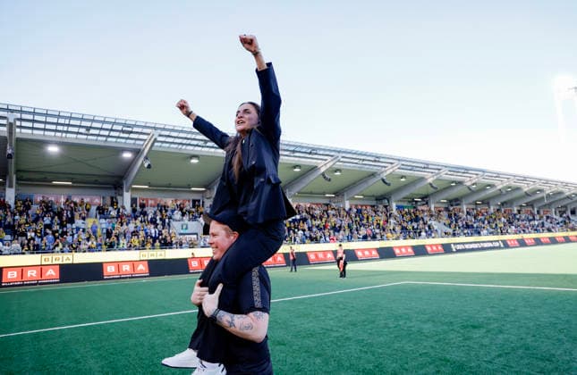 GOTHENBURG, SWEDEN 20260501 Häcken s captain Anna Anvegard takes a shot during Friday s decisive final in the European Cup between BK Häcken and Hammarby at Nordic Wellness arena GÖTEBORG SWEDEN x9200x  Copyright: xAdamxIhse TTx FINAL EUROPEAN CUP HURRICANE - HAMMARBY
