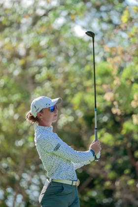 RIVIERA MAYA OPEN AT MAYAKOBA 2026 RIVIERA MAYA OPEN AT MAYAKOBA 2026 ROUND 2 01052026 PLAYA DEL CARMEN, QUINTANA ROO Action photo of Polly Mack of Germany during round 2 of the Riviera Maya Open at Mayakoba 2026 at El Camaleon Golf Club in Playa del Carmen, Mexico Action photo of Polly Mack of Germany during round 2 of the Riviera Maya Open at Mayakoba 2026 held at El Camaleon Golf Club in Playa del Carmen, Mexico Photo by IMAGENSHOP AGENCIA FOTOGRAFICA PLAYA DEL CARMEN QUINTANA ROO MEXICO Copyright: xMIKIOxWATANABEx
