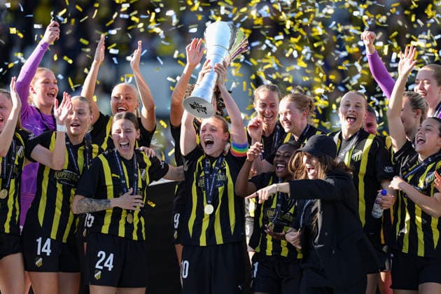 Football, Women, Europa Cup, Final, BK Häcken FF wins