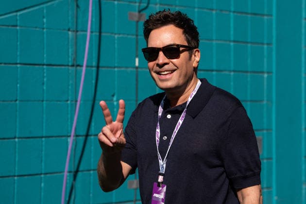 Jimmy Fallon at Miami Grand Prix 2026 - Practice 1 JIMMY FALLON (USA) Television Host of The Tonight Show Starring Jimmy Fallon on Friday during the 2026 Formula 1 Crypto.com Miami Grand Prix at the Miami International Autodrome on May 1, 2026. Photo by Antoine Lapeyre ABACAPRESS.COM Miami United States  Copyright: xLapeyrexAntoine ABACAx