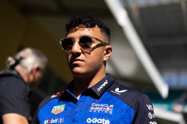 F1 - MIAMI GRAND PRIX 2026 HADJAR Isack (fra), Red Bull Racing Ford RB22, portrait during the Formula 1 Miami Grand Prix 2026, 4th round of the 2026 Formula One World Championship, WM, Weltmeisterschaft from May 1 to 3, 2026 on the Miami International Autodrome, in Miami Gardens, USA - Miami GardensUnited States  Copyright: xAndrÃ xFerreirax
