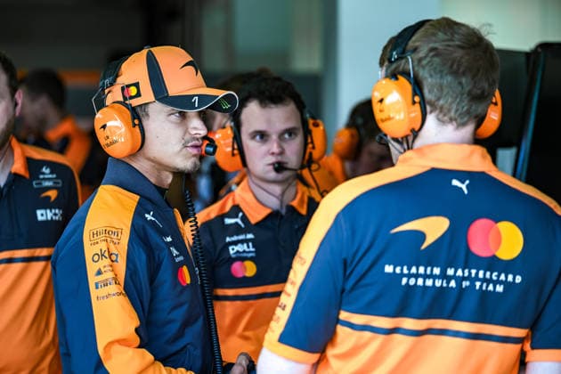 F1 - MIAMI GRAND PRIX 2026 NORRIS Lando (gbr), McLaren F1 Team MCL40, portrait during the Formula 1 Miami Grand Prix 2026, 4th round of the 2026 Formula One World Championship, WM, Weltmeisterschaft from May 1 to 3, 2026 on the Miami International Autodrome, in Miami Gardens, USA - Miami GardensUnited States  Copyright: xDPPIx