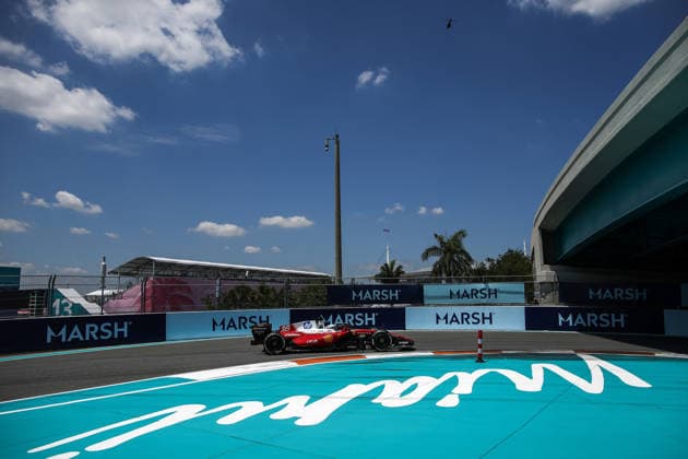 F1 - MIAMI GRAND PRIX 2026 16 LECLERC Charles (mco), Scuderia Ferrari SF-26, action during the Formula 1 Miami Grand Prix 2026, 4th round of the 2026 Formula One World Championship, WM, Weltmeisterschaft from May 1 to 3, 2026 on the Miami International Autodrome, in Miami Gardens, USA - Miami GardensUnited States  Copyright: xDPPIx