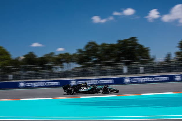F1 - MIAMI GRAND PRIX 2026 63 RUSSELL George (gbr), Mercedes AMG F1 Team W17, action during the Formula 1 Miami Grand Prix 2026, 4th round of the 2026 Formula One World Championship, WM, Weltmeisterschaft from May 1 to 3, 2026 on the Miami International Autodrome, in Miami Gardens, USA - Miami GardensUnited States  Copyright: xDPPIx