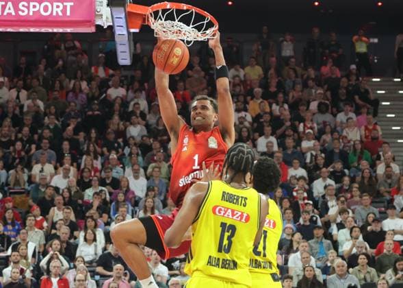 Bayerns 1 Oscar DA SILVA Basketball Bayern Berlin Bundesliga, FC Bayern Basketball ALBA Berlin, 27 Matchday, Season 2025 2026, 1 05 2026, in Munich, S A P G A R D E N, Germany Source Copyright Credit Oryk HAIST xBASKETBALL-BAYERN-BERLINx