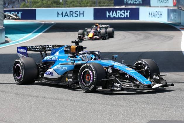 Alexander Albon Atlassian Williams Racing 23 , Grand Prix of Miami, Motorsport, Men, Formula 1, Free Practice, 01 05 2026 Miami Florida USA Copyright: xkolbert-press ChristianxKolbertx