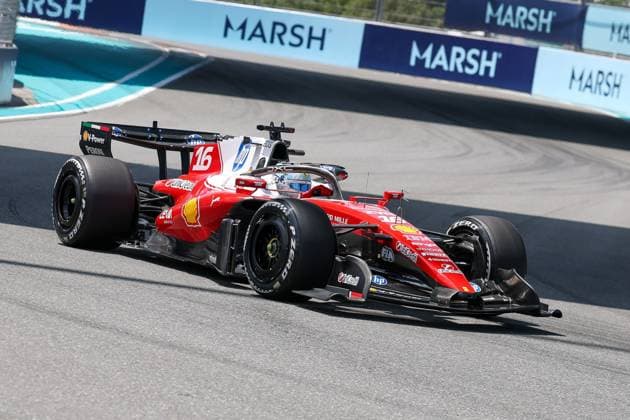 Charles Leclerc Scuderia Ferrari HP 16 , Grand Prix of Miami, Motorsport, Men, Formula 1, Free Practice, 01 05 2026 Miami Florida USA Copyright: xkolbert-press ChristianxKolbertx