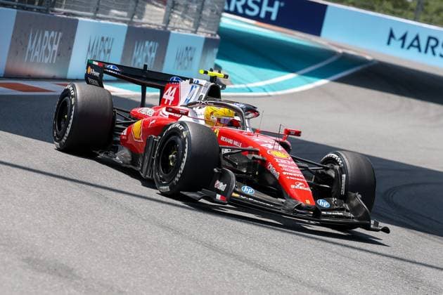 Lewis Hamilton Scuderia Ferrari HP 44 , Grand Prix of Miami, Motorsport, Men, Formula 1, Free Practice, 01 05 2026 Miami Florida USA Copyright: xkolbert-press ChristianxKolbertx