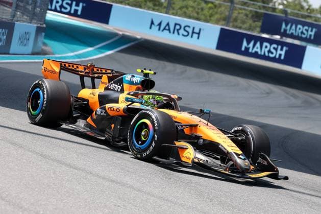 Lando Norris McLaren Formula 1 Team 1 , Grand Prix of Miami, Motorsport, Men, Formula 1, Free Practice, 01 05 2026 Miami Florida USA Copyright: xkolbert-press ChristianxKolbertx